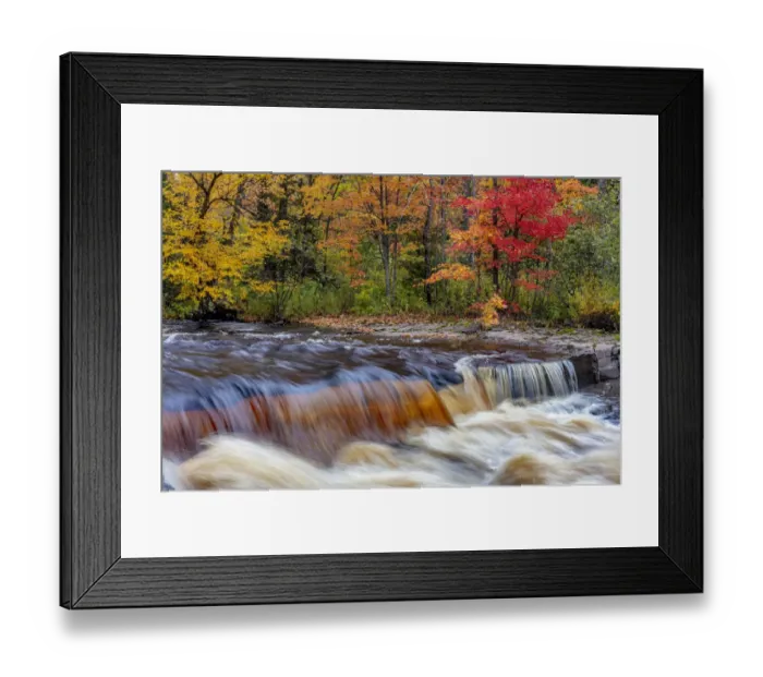 Framed Print : Sturgeon River in autumn near Alberta in the Upper Peninsula of Michigan, USA Framed Print : Sturgeon River in autumn near Alberta in the Upper Peninsula of Michigan, USA