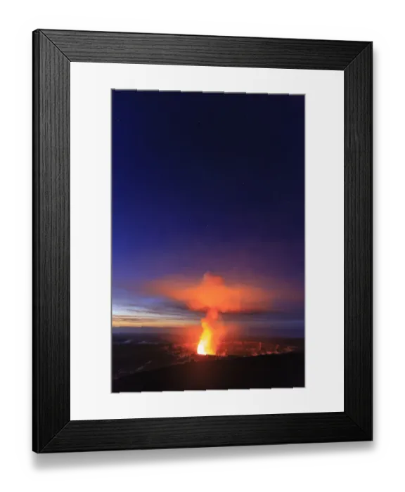 Framed Print : Kilauea Overlook near Jagger Museum, viewing one of the worlds most active volcanoes Framed Print : Kilauea Overlook near Jagger Museum, viewing one of the worlds most active volcanoes