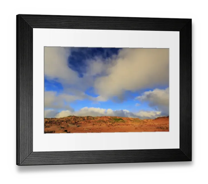 Framed Print : Kaehiakawaelo (Garden of the Gods), a Martian landscape of red dirt, purple lava Framed Print : Kaehiakawaelo (Garden of the Gods), a Martian landscape of red dirt, purple lava