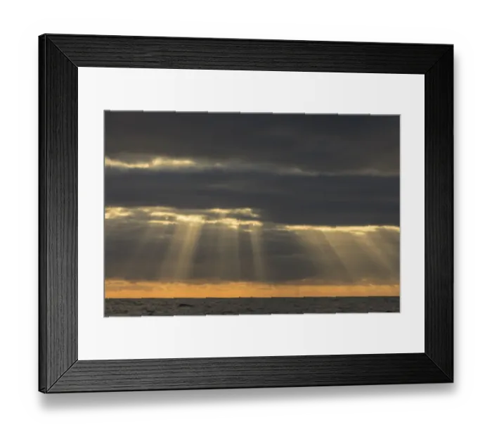 Framed Print : Heavenly Light, near Isaac Hale Beach Park, near former town of Kalapana, Big Island Framed Print : Heavenly Light, near Isaac Hale Beach Park, near former town of Kalapana, Big Island
