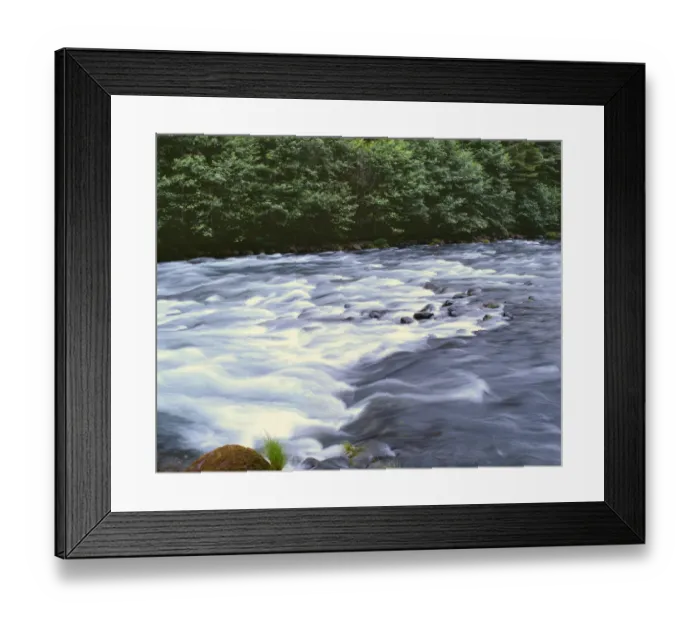 Framed Print : USA, Oregon, Mount Hood National Forest. Upper reaches of the Clackamas River Framed Print : USA, Oregon, Mount Hood National Forest. Upper reaches of the Clackamas River