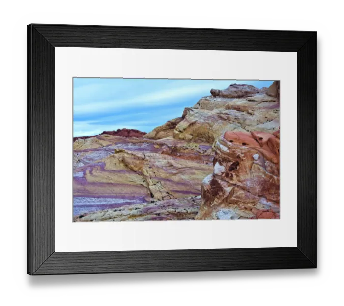 Framed Print : Rocky landscape, White Domes Area, Valley of Fire State Park, Nevada, USA Framed Print : Rocky landscape, White Domes Area, Valley of Fire State Park, Nevada, USA