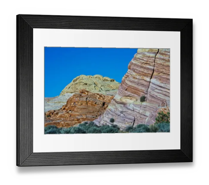 Framed Print : Valley of Fire State Park, Nevada, USA