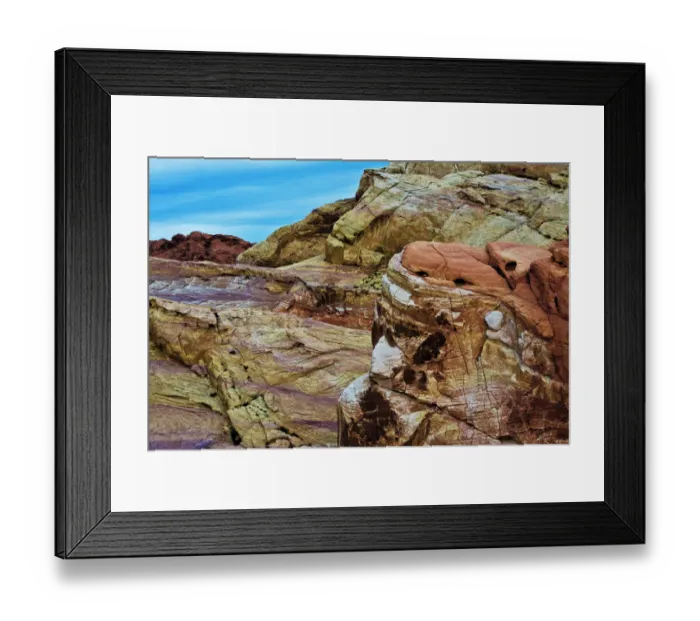Framed Print : Buttes and rocks, White Domes Area, Valley of Fire State Park, Nevada, USA Framed Print : Buttes and rocks, White Domes Area, Valley of Fire State Park, Nevada, USA