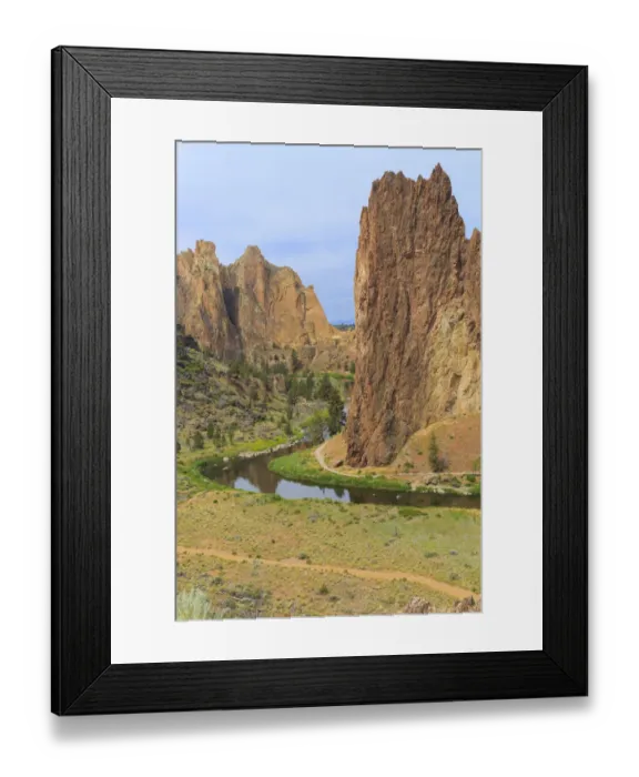 Framed Print : USA, Central Oregon, Redmond, Terrebonne. Smith Rock State Park. Crooked River. High Desert Framed Print : USA, Central Oregon, Redmond, Terrebonne. Smith Rock State Park. Crooked River. High Desert