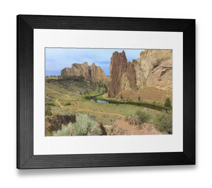 Framed Print : USA, Central Oregon, Redmond, Terrebonne. Smith Rock State Park. Crooked River. High Desert Framed Print : USA, Central Oregon, Redmond, Terrebonne. Smith Rock State Park. Crooked River. High Desert