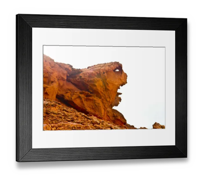 Framed Print : USA, Nevada, Mesquite. Gold Butte National Monument, Little Finland red rock sculptures