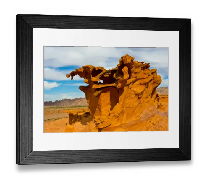 Framed Print : USA, Nevada, Mesquite. Gold Butte National Monument, Little Finland red rock sculptures Framed Print : USA, Nevada, Mesquite. Gold Butte National Monument, Little Finland red rock sculptures