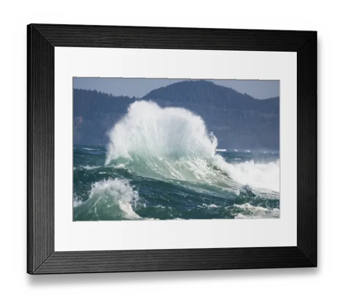 Framed Print : Spring Storm, breaking waves, Cape Kiwanda State Park, Oregon Coast, USA, Late Spring Framed Print : Spring Storm, breaking waves, Cape Kiwanda State Park, Oregon Coast, USA, Late Spring