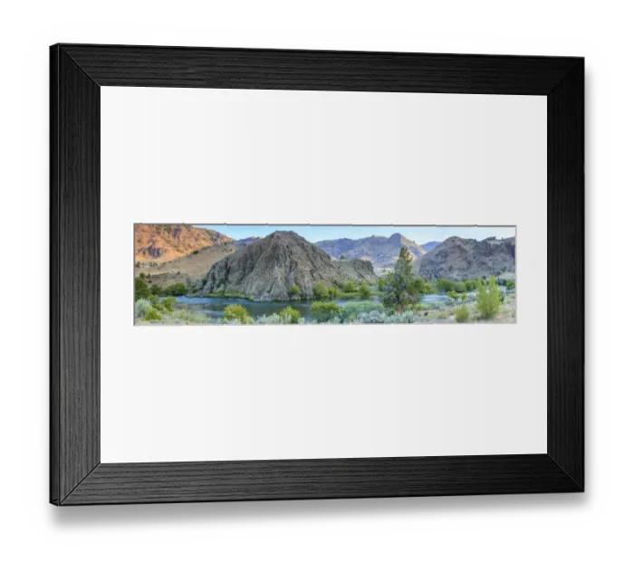 Framed Print : Lower Deschutes River, Central Oregon, USA