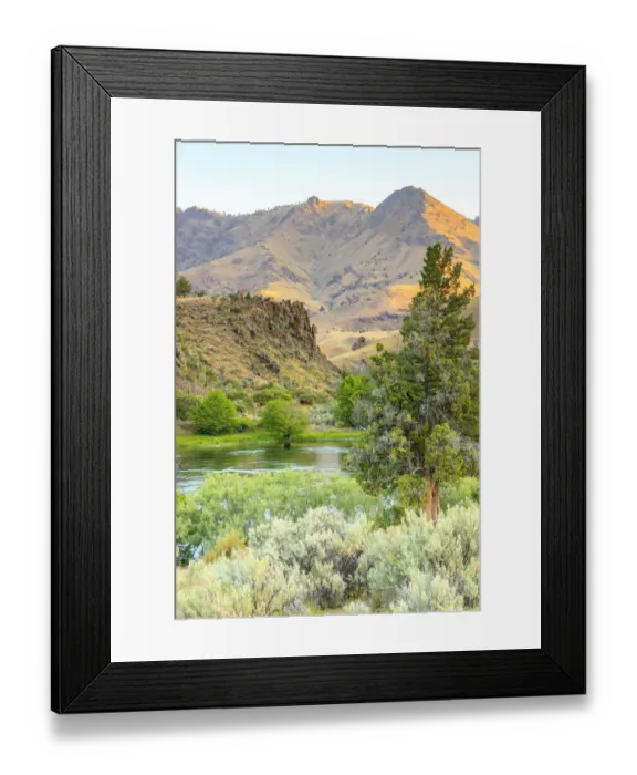 Framed Print : Lower Deschutes River, Central Oregon, USA Framed Print : Lower Deschutes River, Central Oregon, USA