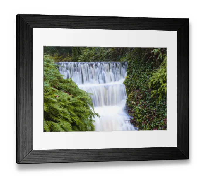 Framed Print : Seasonal creek on outskirts of Portland, Oregon, USA