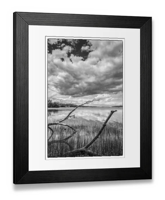 Framed Print : USA, New York, Saugerties. view of the Hudson River