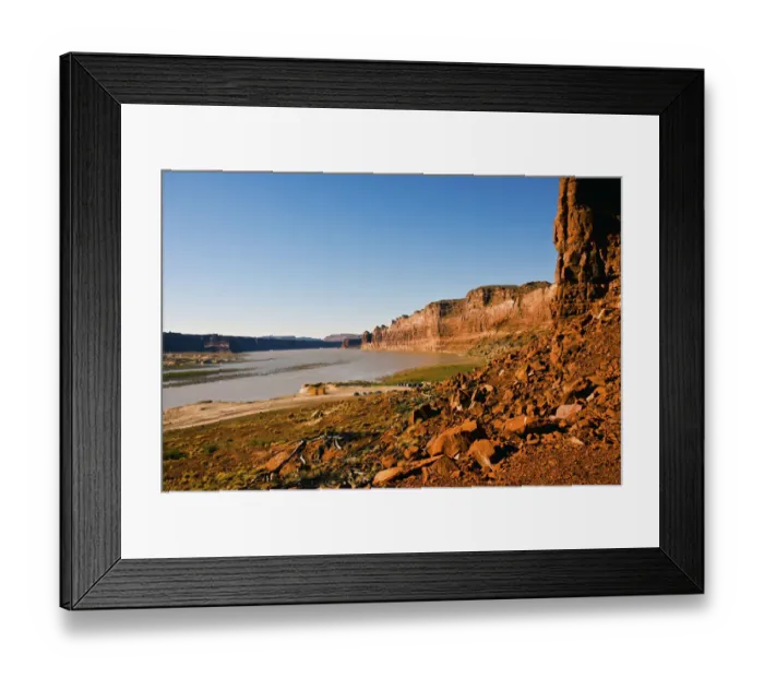 Framed Print : USA, Utah, Hite. Colorado River, Lake Powell, Views from Highway 95 Framed Print : USA, Utah, Hite. Colorado River, Lake Powell, Views from Highway 95