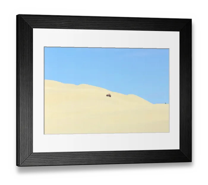 Framed Print : Oregon Dunes National Recreation Area, Oregon Coast near Reedsport. (Editorial Use Only)