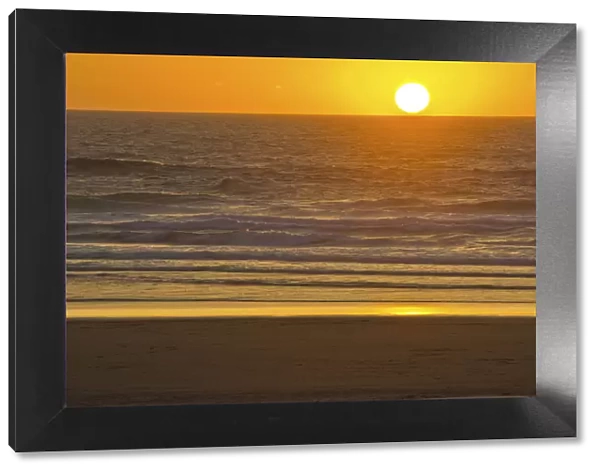 Sunset, Heceta Beach, Oregon Coast, Pacific Ocean, Oregon, USA