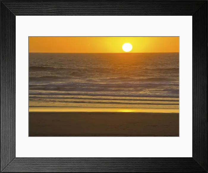Framed Print : Sunset, Heceta Beach, Oregon Coast, Pacific Ocean, Oregon, USA Framed Print : Sunset, Heceta Beach, Oregon Coast, Pacific Ocean, Oregon, USA