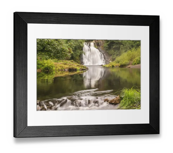 Framed Print : Youngs Falls near Astoria, Oregon Framed Print : Youngs Falls near Astoria, Oregon