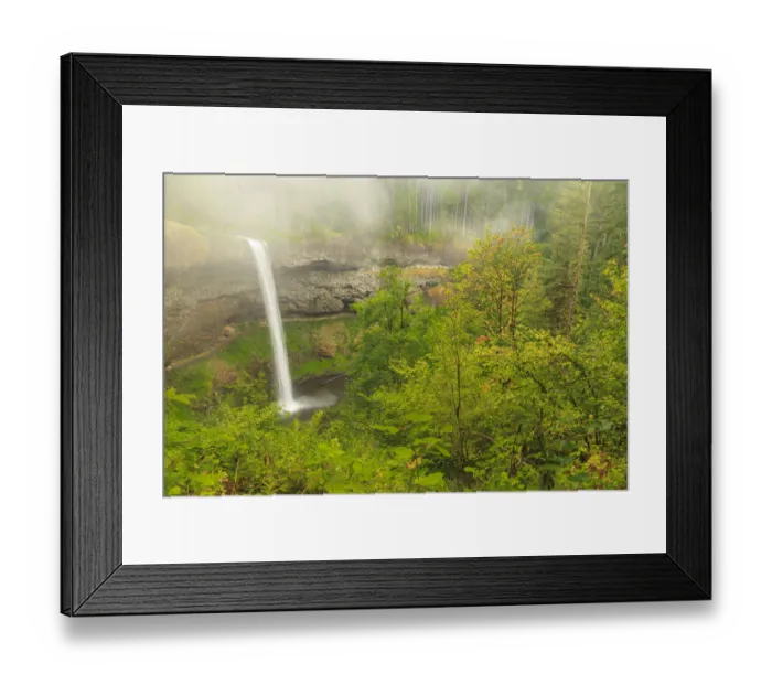 Framed Print : Trail of Ten Falls, Silver Falls State Park, near Silverton, Oregon Framed Print : Trail of Ten Falls, Silver Falls State Park, near Silverton, Oregon