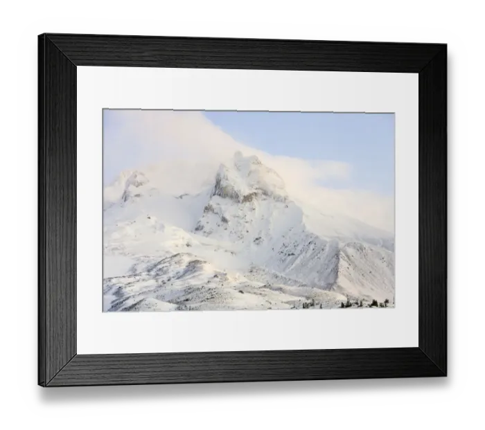 Framed Print : Sunrise view of Mt. Hood near Timberline Lodge, Lolo Pass, Mt. Hood Wilderness Area Framed Print : Sunrise view of Mt. Hood near Timberline Lodge, Lolo Pass, Mt. Hood Wilderness Area