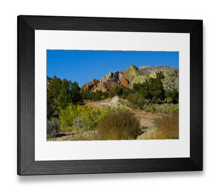 Framed Print : USA, Utah, Big Water. Spectacular views from Cottonwood Canyon Road Framed Print : USA, Utah, Big Water. Spectacular views from Cottonwood Canyon Road