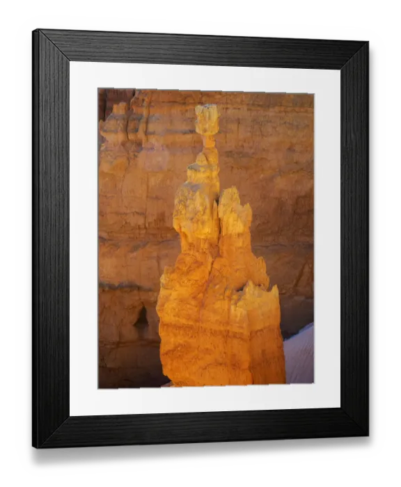 Framed Print : Utah, Bryce Canyon National Park. Thors Hammer Framed Print : Utah, Bryce Canyon National Park. Thors Hammer