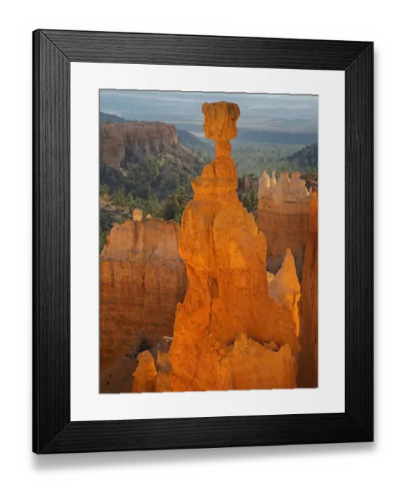 Framed Print : Utah, Bryce Canyon National Park. Thors Hammer