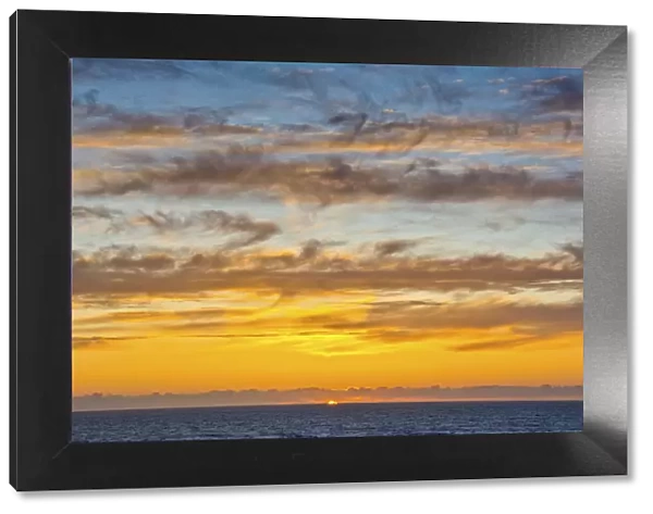 Sunset at Heceta Beach, Oregon Coast, Pacific Ocean, Oregon, USA