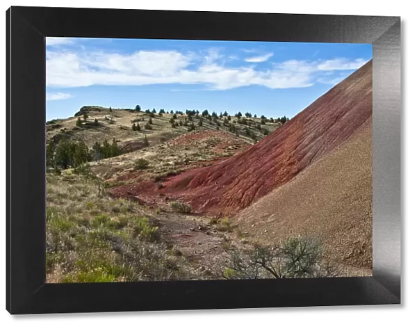 Painted Hills, John Day Fossil Beds National Monument, Mitchell, Oregon, USA