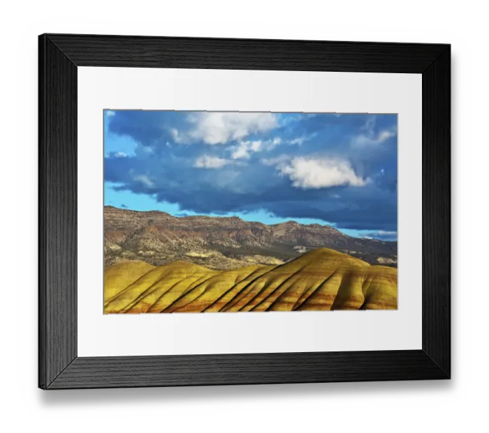 Framed Print : Painted Hills, John Day Fossil Beds, Oregon, USA Framed Print : Painted Hills, John Day Fossil Beds, Oregon, USA