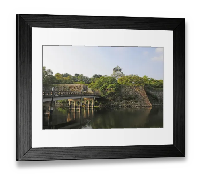 Framed Print : Osaka Castle Framed Print : Osaka Castle