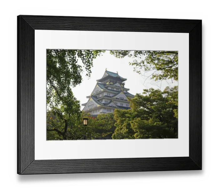 Framed Print : Osaka Castle Framed Print : Osaka Castle