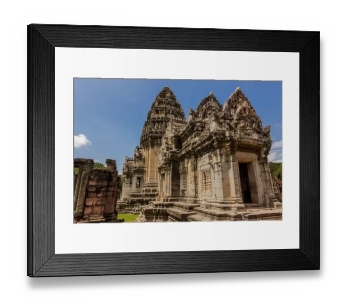 Framed Print : Thailand. Phimai Historical Park. Ruins of ancient Khmer temple complex. Central Sanctuary Framed Print : Thailand. Phimai Historical Park. Ruins of ancient Khmer temple complex. Central Sanctuary