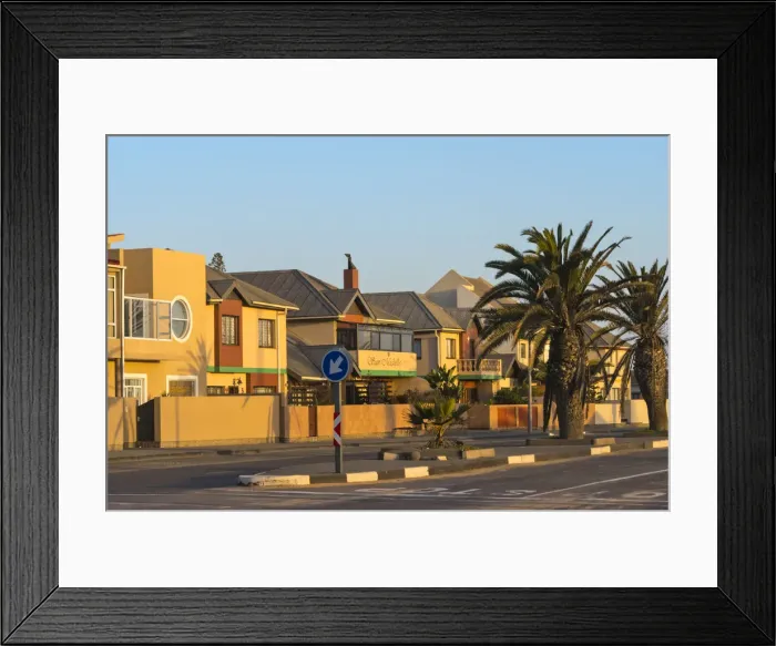 Framed Print : German style house, Swakopmund, Erongo Region, Namibia Framed Print : German style house, Swakopmund, Erongo Region, Namibia