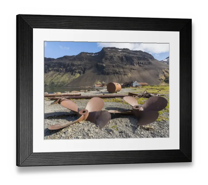 Framed Print : Ruins of Stromness Whaling Station in South Georgia Framed Print : Ruins of Stromness Whaling Station in South Georgia