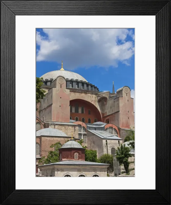 Framed Print : Hagia Sophia, Istanbul, Turkey Framed Print : Hagia Sophia, Istanbul, Turkey