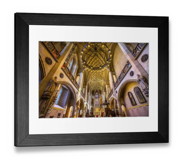 Framed Print : All Saints Castle, Wittenberg, Germany