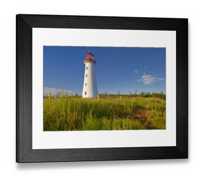 Framed Print : Canada, Prince Edward Island, Point Prim Framed Print : Canada, Prince Edward Island, Point Prim