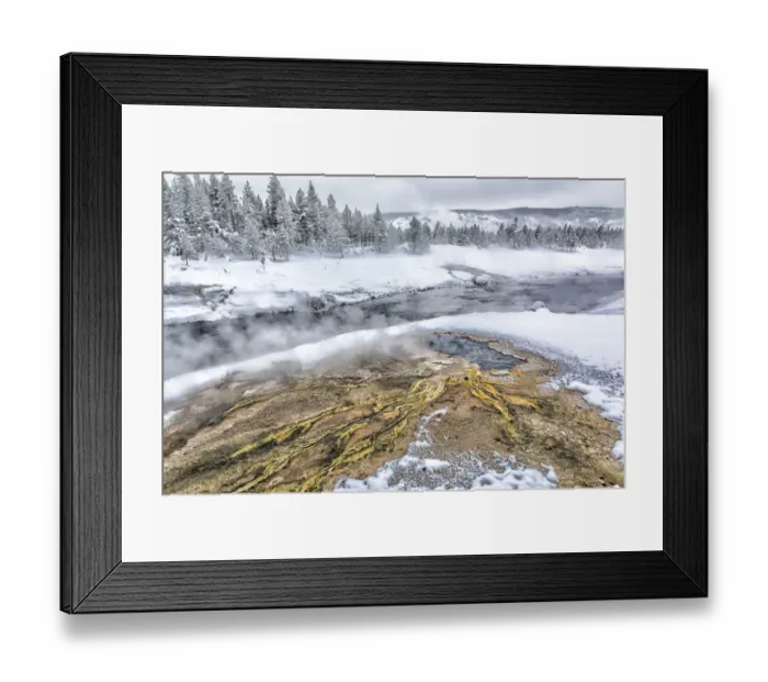 Framed Print : USA, Wyoming, Yellowstone National Park, Upper Geyser Basin, Heart Spring Framed Print : USA, Wyoming, Yellowstone National Park, Upper Geyser Basin, Heart Spring