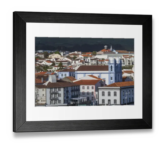 Framed Print : Portugal, Azores, Terceira Island, Angra do Heroismo Framed Print : Portugal, Azores, Terceira Island, Angra do Heroismo