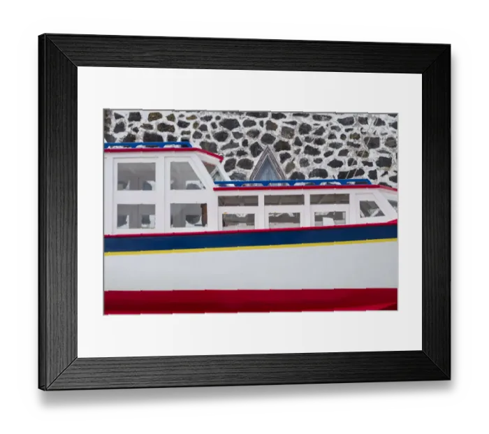 Framed Print : Portugal, Azores, Terceira Island, Sao Mateus da Calheta. Fishing boats Framed Print : Portugal, Azores, Terceira Island, Sao Mateus da Calheta. Fishing boats