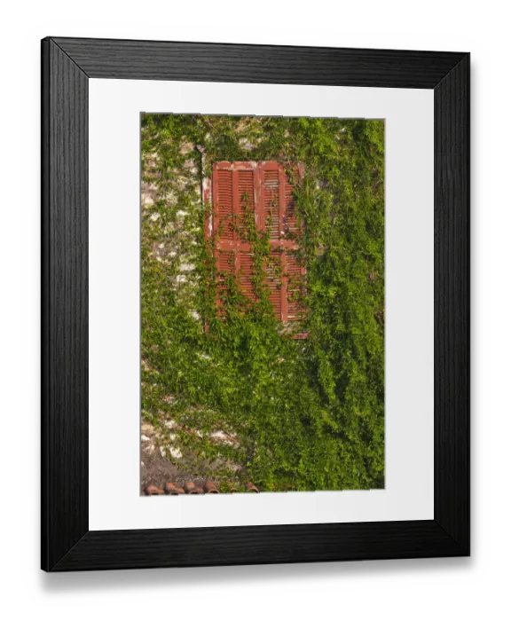 Framed Print : Old houses, Nafplio, Greece