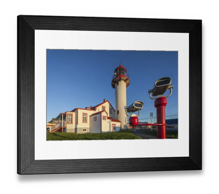 Framed Print : Canada, Quebec, Matane. Matane Lighthouse Framed Print : Canada, Quebec, Matane. Matane Lighthouse