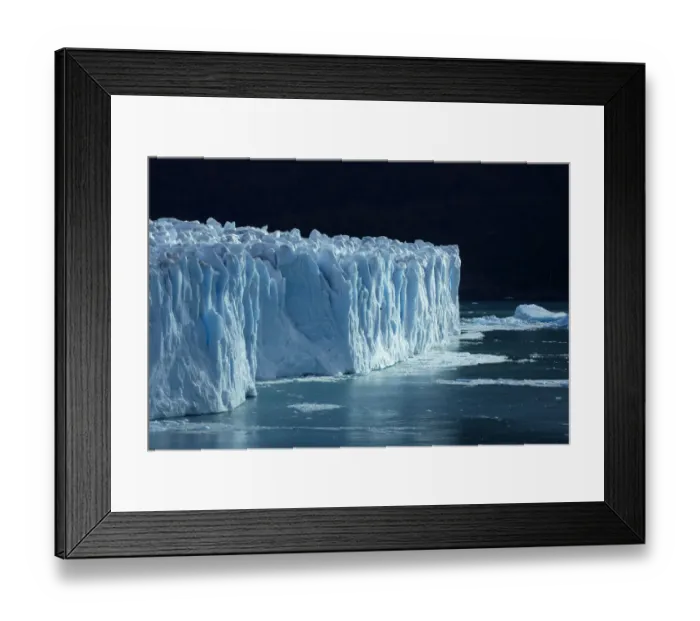 Framed Print : Terminal face of Perito Moreno Glacier and Lago Argentino. Parque Nacional Los Glaciares Framed Print : Terminal face of Perito Moreno Glacier and Lago Argentino. Parque Nacional Los Glaciares