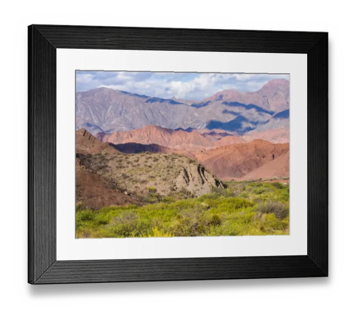 Framed Print : Quebrada de las Conchas also called Quebrada de Cafayate Framed Print : Quebrada de las Conchas also called Quebrada de Cafayate