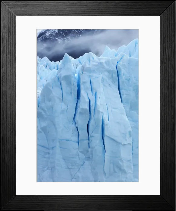 Framed Print : Terminal face of Perito Moreno Glacier, Parque Nacional Los Glaciares, Patagonia