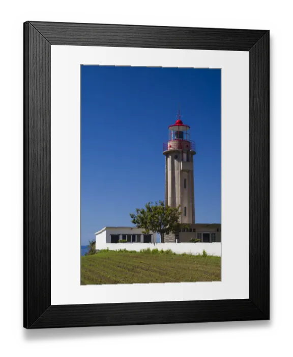 Framed Print : Portugal, Azores, Sao Miguel Island, Povoacao lighthouse Framed Print : Portugal, Azores, Sao Miguel Island, Povoacao lighthouse