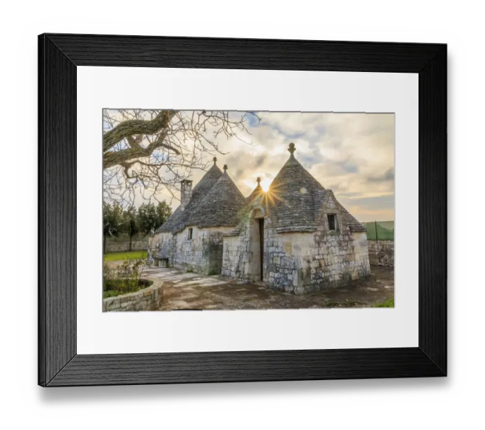 Framed Print : Italy, Region of Apulia, Province of Bari, Itria Valley, Alberobello Framed Print : Italy, Region of Apulia, Province of Bari, Itria Valley, Alberobello