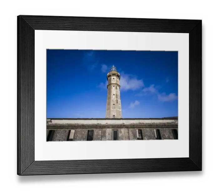Framed Print : Portugal, Azores, Faial Island. Capelinhos volcanic eruption site and lighthouse Framed Print : Portugal, Azores, Faial Island. Capelinhos volcanic eruption site and lighthouse