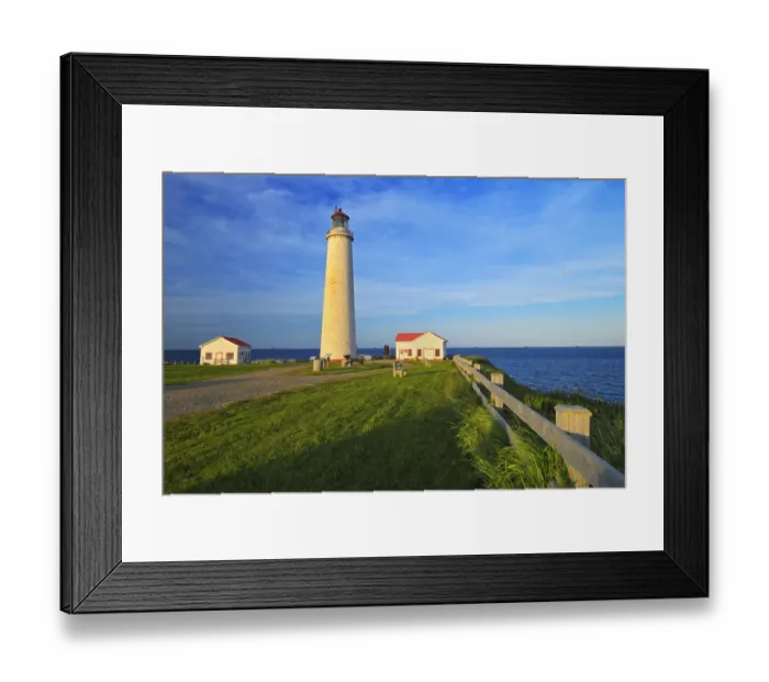 Framed Print : Canada, Quebec, Cap-des-rosiers. Tallest lighthouse in Canada Framed Print : Canada, Quebec, Cap-des-rosiers. Tallest lighthouse in Canada